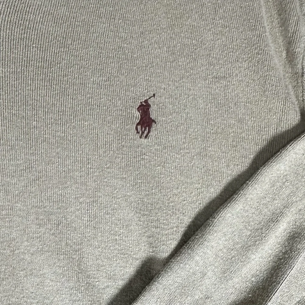 POLO RALPH LAUREN SZ XL MEN'S VINTAGE PIMA COTTON PULLOVER V-NECK CAMEL SWEATER